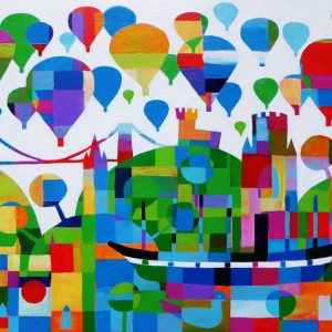 hot air balloon fiesta in bristol by jenny urquhart