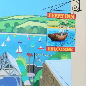 Ferry Inn in Salcombe by Jenny Urquhart